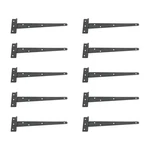 Strap Door Hinge Black Rsf Iron Light Duty 11" Set Of 10 Renovator's. Fixed Price $129.99.