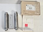 Hager 130326D4 US26D 4" Double Acting Spring Hinge # 126811. Fixed Price $50.00.