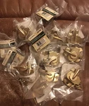 15 Weather Seal Sash Lock - Gate*house Hardware Brass Finish 047383. Fixed Price $35.00.