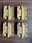 Lot Of 4 Andersen Present 3 Rh & 1 Lh Brass Tone Leaf Butt Hinges. Fixed Price $199.99.