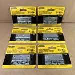 Lot Of 6 Pks Stanley 75-1950 CD838 2-1/2" Narrow Utility Hinges Zinc Finish. Fixed Price $24.99.