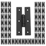 Black Flush Cabinet 3" Wrought Iron Cupboard Hinges Pack Of 50. Fixed Price $413.99.