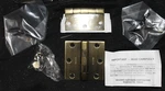 Baldwin Brass Hinge One Pair 1030-050 Satin & Bk Finish New Box. Fixed Price $24.95.