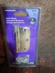 851244 Hillman 1-3" Brass Finish Door Hinge. Fixed Price $5.00.