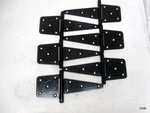 Pack Of 6 Buffalo Hinge Gate 9" Overall Length, 5.5" Flag. Fixed Price $33.16.