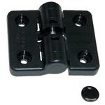 Sugatsune HG-YJ50BL Detent Hinge, Polyacetal, Screw-on Mounting, 2 Leaf X. Fixed Price $9.15.