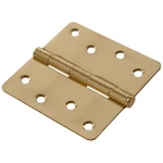Hillman 1/4" Round Corner Door Hinge Bright Brass (4"). Fixed Price $9.95.