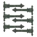 Wrought Iron Strap Hinge 9" Southern Charm Rust Resistant Bar Pack Of 6. Fixed Price $87.99.
