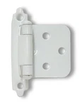Variable Overlay Self Closing White Hinges (20 Pieces). Fixed Price $38.41.