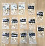 14 Pc Hinge Pin Door Stop Lot- Polished Brass Plated By Anvil Mark-new. Fixed Price $19.99.