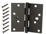 Everbilt 4 In. Oil-rubbed Bronze Square Corner Door Hinges (3-PACK) 806 978. Fixed Price $12.99.