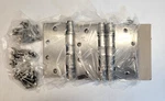 Box Of New Best Model 06-8853 FBB179 Nrp 4.5" Ball Bearing Door Hinges. Fixed Price $15.79.