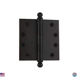 Ball-tip Residential Door Hinge With Square Corners Nostalgic Style. Fixed Price $33.72.