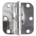 Emtek 91033US26 3.5" X Plain Bearing 5/8" Radius Corners Mortise Hing. Fixed Price $28.94.