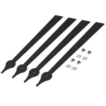18IN. Black Strap Decorative Hinges Garage Door Accent Trim Hardware. Fixed Price $27.00.