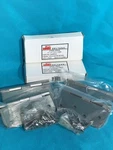 Lot Of 2 Pairs Deltana S44R515 4" X Hinge Satin Nickel 5/8R. Fixed Price $15.00.