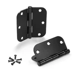 Knobwell 30 Pack 3.5" Matte Black Door Hinges Squeak Heavy Duty Interior Exte. Fixed Price $69.35.