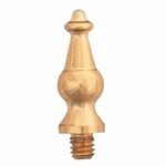 Cabinet Hinges Solid Brass Small Temple Finial Pair Renovator's Supply. Fixed Price $10.99.