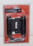Everbilt 3" Square Oil-rubbed Bronze Double-action Spring Door Hinge 272233. Fixed Price $14.99.