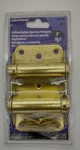 Hillman Utility Adjustable Spring Hinge 3 For Self Closing Doors -brass 2-PACK. Fixed Price $8.00.