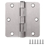10 Pack Satin Nickel Door Hinges 3.5 Inch Durable Steel Easy Install Squeak Free. Fixed Price $19.29.