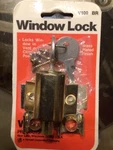 Wright Mfg Keyed Window Lock Brass. Fixed Price $7.50.
