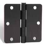 Goldenwarm 24PK Oil Rubbed Bronze 3.5" Rounded Removable Pin Door Hinges. Fixed Price $68.49.