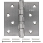 304 Stainless Steel 4" Door Hinges, Heavy Duty Ball Bearing With .... Fixed Price $22.99.