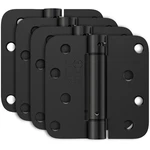 Bubxo Self Closing Door Hinges, Spring 4" Pack, Matte BLACK-5/8''. Fixed Price $52.90.