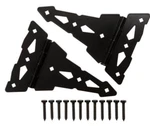 Everbilt 10 In. Black Heavy Duty Decorative Tee Hinge (2-PACK). Fixed Price $48.95.