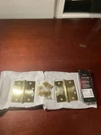 Deltana DSB453-UNL 4-1/2" X Square Hinges Unlacquered Brass Pair *read. Fixed Price $41.99.