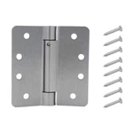 Everbilt 1002316493 Satin Chrome 1/4 Radius Adjustable Spring Door Hinge. Fixed Price $10.00.
