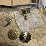 Made Italy !! Omnia Single Dummy Knob Set 433/00B SD1 US3 Polished Brass. Fixed Price $29.95.
