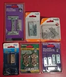 Door Hinges Inch, And Smaller Lot Of 12 New With Screws. Fixed Price $12.86.