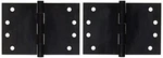 Deltana DSB406010B X In. Square Corner Hinge, Oil Rubbed Bronze - Solid Bra. Fixed Price $102.04.