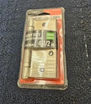 (qty 2) Everbilt 1005 694 740 Ball Bearing Hinge Grade Square Radius Satin 4-1/2. Fixed Price $20.49.