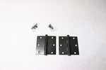 Emtek Hinge Sold Bar Flat Black 3.5" X 3.5'' 9600. Fixed Price $20.64.
