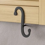 Shutter Dog Pair Black Decorative Shaped Wrought Iron Renovators Supply. Fixed Price $24.99.