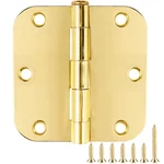 18 Pack Hinges For Doors Interior 1/2 3.5 Inch 5/8" Radius.... Fixed Price $41.55.