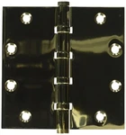 Deltana DSB55B3-UNL X In. Square Hinges, Unlacquered Bright Brass Solid. Fixed Price $120.54.