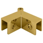 Crl S0GC91BR Brass Adjustable "sleeve Over" Glass Clamp. Fixed Price $42.61.