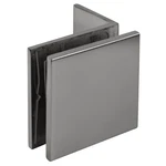 Crl SGC037CH Polished Chrome Fixed Panel Square Clamp With Small Leg. Fixed Price $17.33.