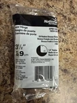 National Hardware N830-200 Oil Rubbed Bronze Steel 512RC Door Hinges 3-1/2 In.. Fixed Price $8.77.