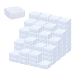 Divina Vitae 100 Pcs Clear Plastic Bead Storage Containers Box 2.1 0.8 Inch. Fixed Price $35.19.
