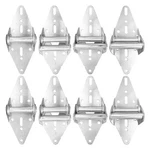 8PCS Garage Door Hinges #1#2#3#4 Heavy Duty Steel With Galvanized Finish Gara.... Fixed Price $36.49.