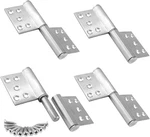 5 Inch Heavy Duty Lift Off Hinges, 304 Stainless Steel Detachable Door Wit. Fixed Price $29.99.