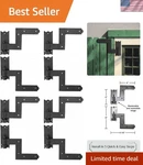 Heavy-duty Black Wrought Iron Shutter Lift Off Pintle Hinges Colonial Rev.... Fixed Price $243.88.