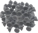100 Pcs Rubber Door Silencer, Metal Anti Collision Heavy Duty. Fixed Price $18.12.