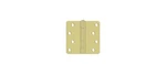 X 1/4" Radius Hinge, Ball Bearings, Residential Polished Brass Pair. Fixed Price $14.48.