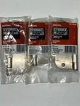 Everbilt 3-1/2 X 5/8 Radius Satin Nickel Smooth Action Door Hinge 3CT. Fixed Price $13.49.